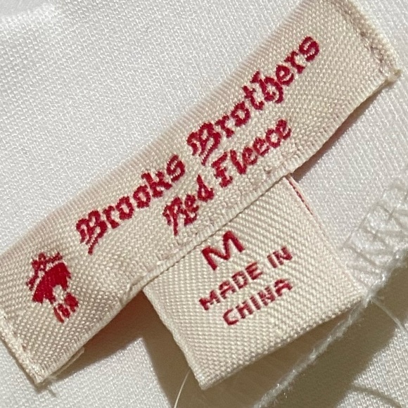 NWT brooks brothers off white Ponte knit scalloped hems & neckline size medium - Picture 11 of 13